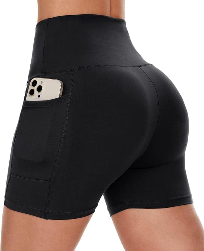 Biker Shorts Women with Pockets